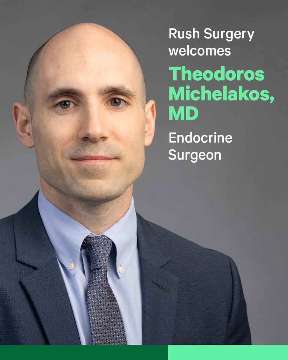 Rush Department of Surgery tweet media