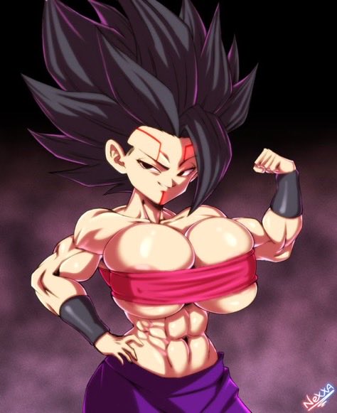 caulifla slutty saiyan tweet media