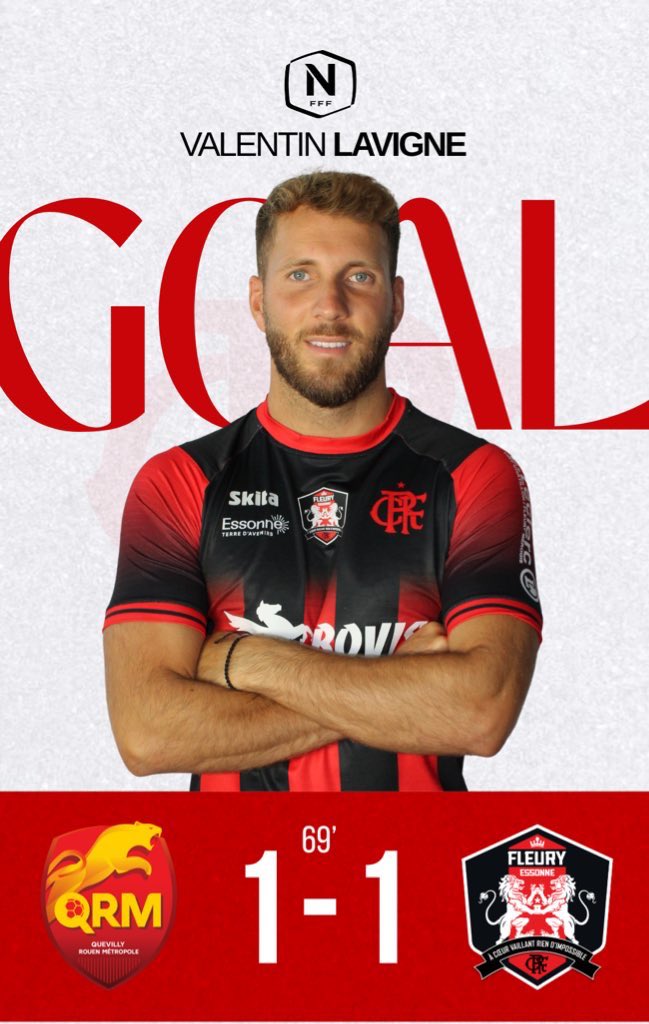 𝑮𝑶𝑨𝑨𝑨𝑨𝑨𝑳 ! 

Ce pétard de Lavigne pour l’égalisation 🧨 

#QRMFCF91 | 69’ 1️⃣-1️⃣