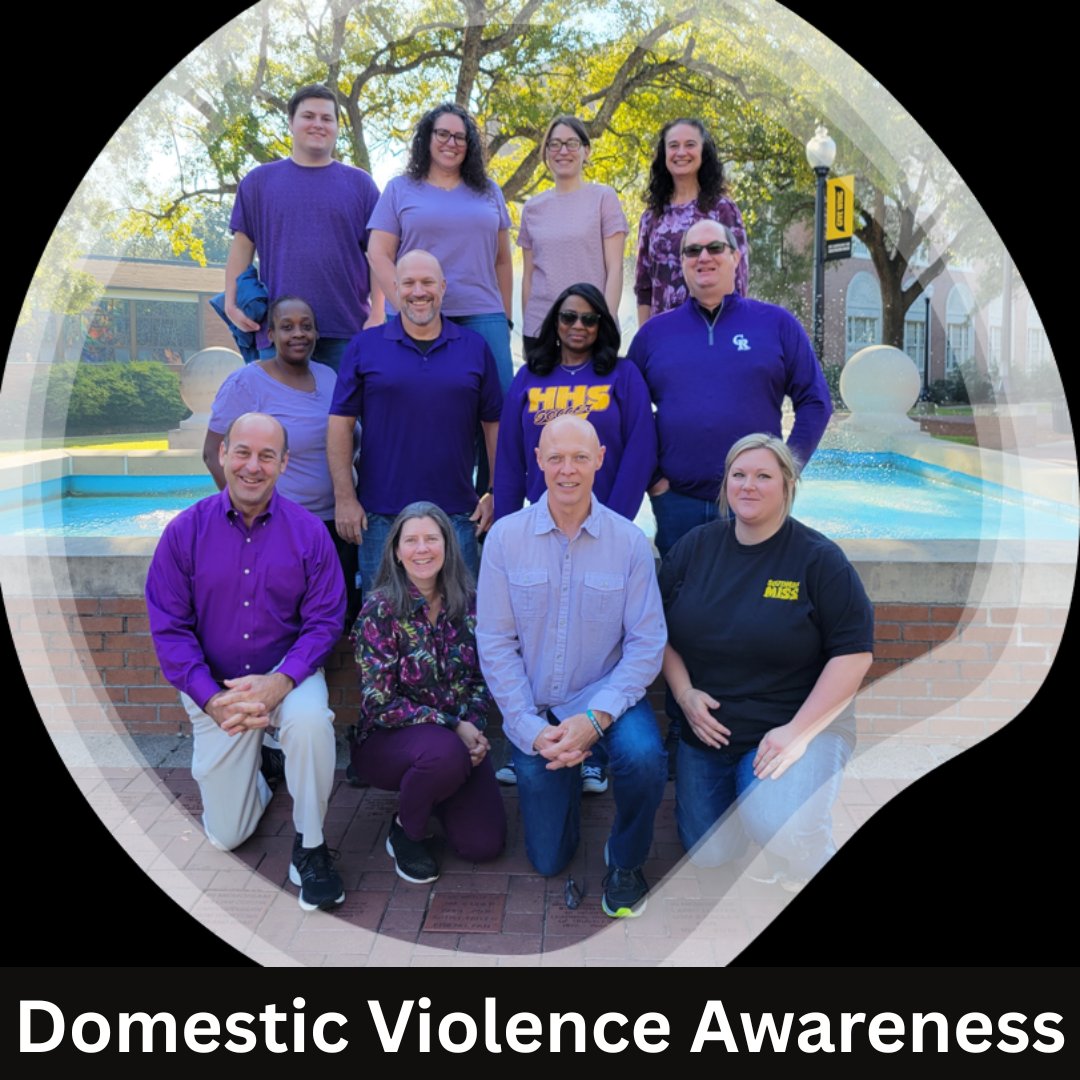 USMiTech's tweet photo. Supporting Domestic Violence Awareness Month 💜
We wear purple to stand in solidarity with survivors and help raise awareness.
#DVAM #EndDV #PurpleForACause #iTechCares https://t.co/UvJtDFSB7i