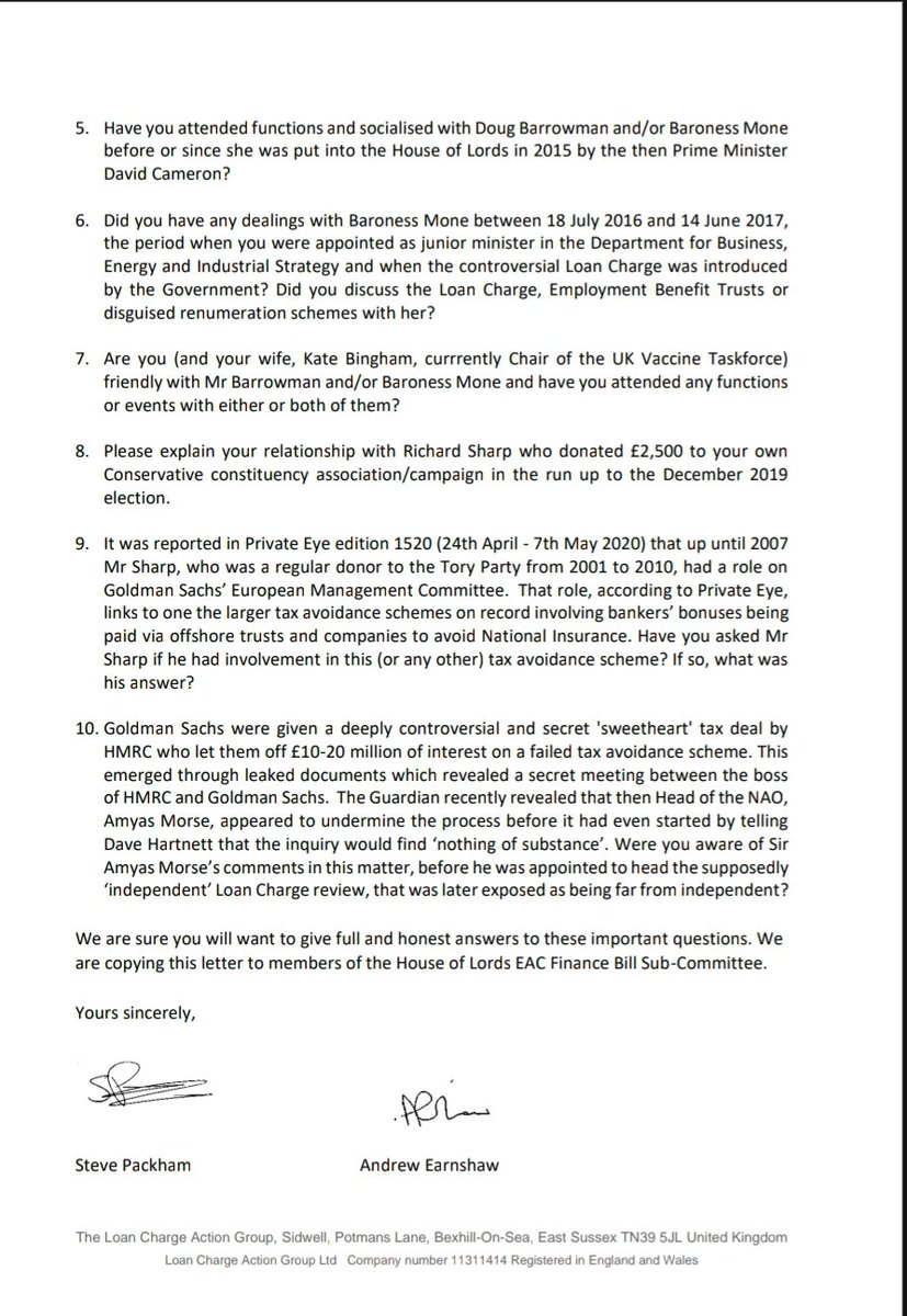 Loan Charge Action Group [LCAG] tweet media