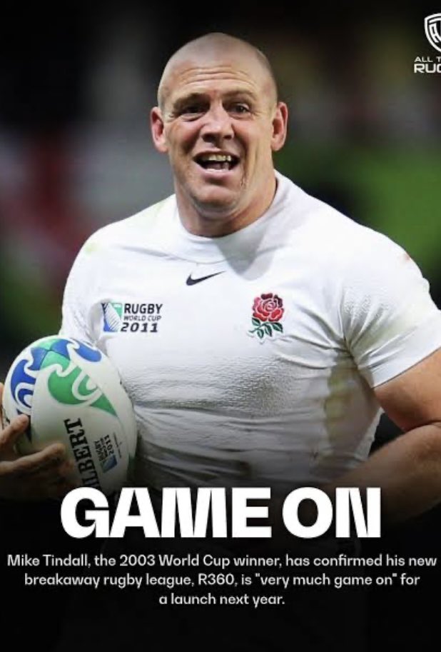 Some liathróidí on Mike Tindall. Love the ambition. Hope he gets this off the ground.