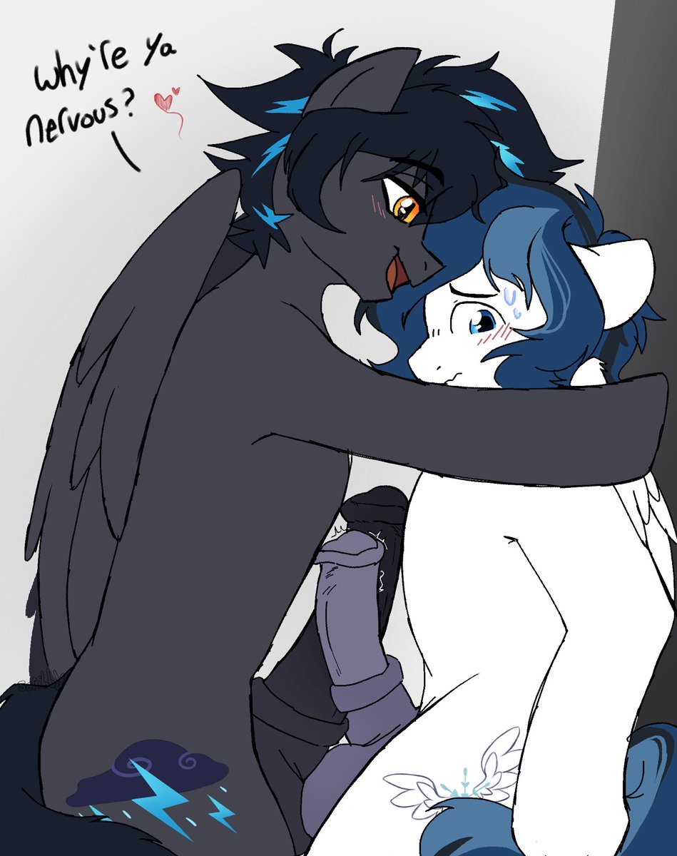 Reckless found a cute stallion to tease