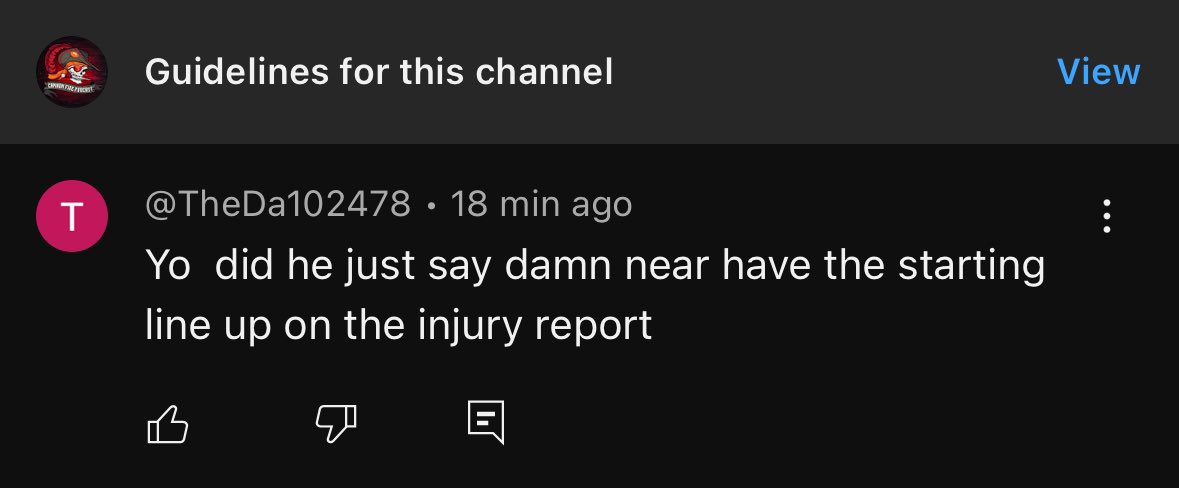 Comment of the week 😂