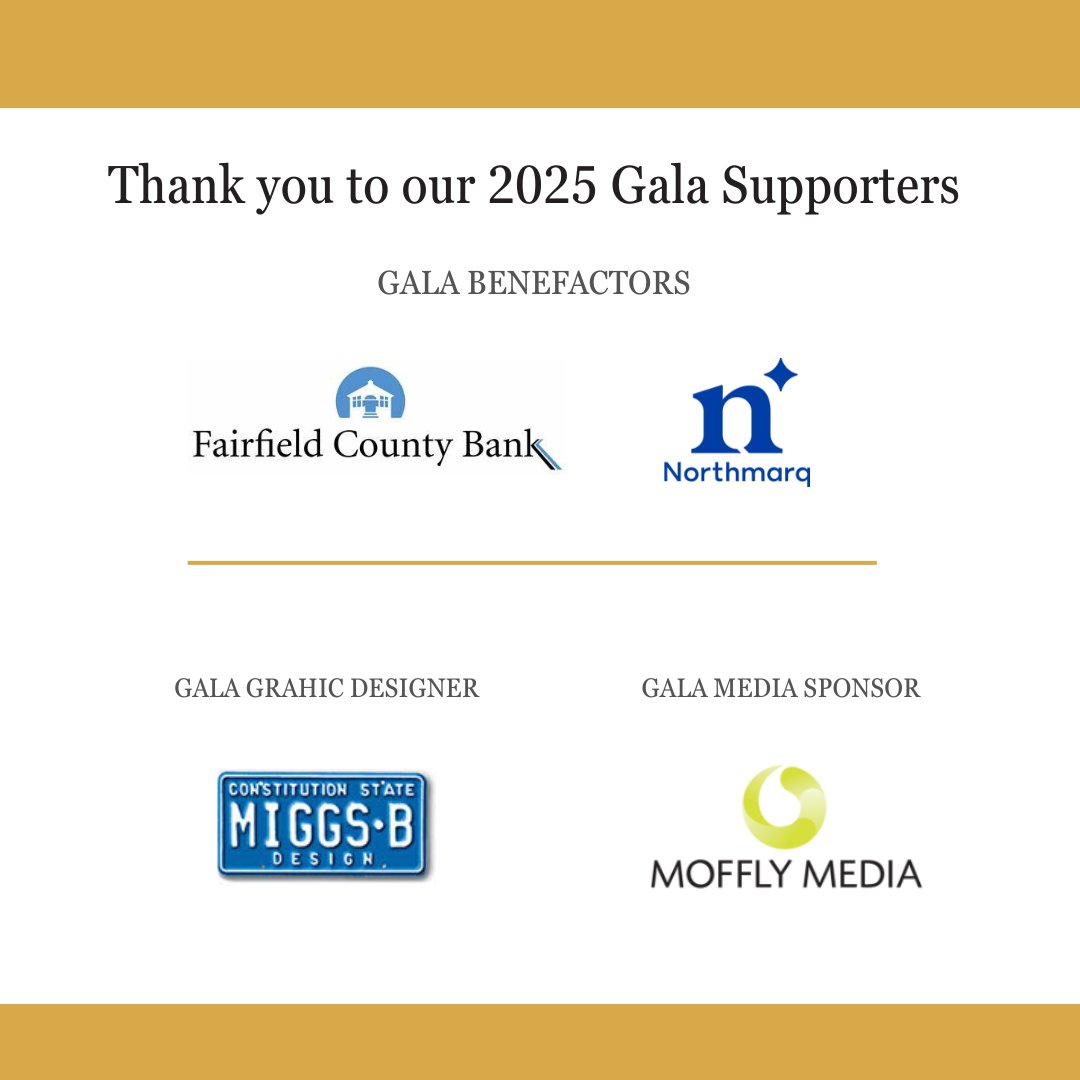 Last few tickets available for our annual fundraiser! “A Luminous Future Gala:” Cocktails, Dinner, Auctions, Awards, New Exhibits, etc.! Special Thanks to leading supporters Fairfield County Bank, Northmarq, Moffly Media &amp; MiggsB Design! Tickets: bit.ly/Luminous-futur…