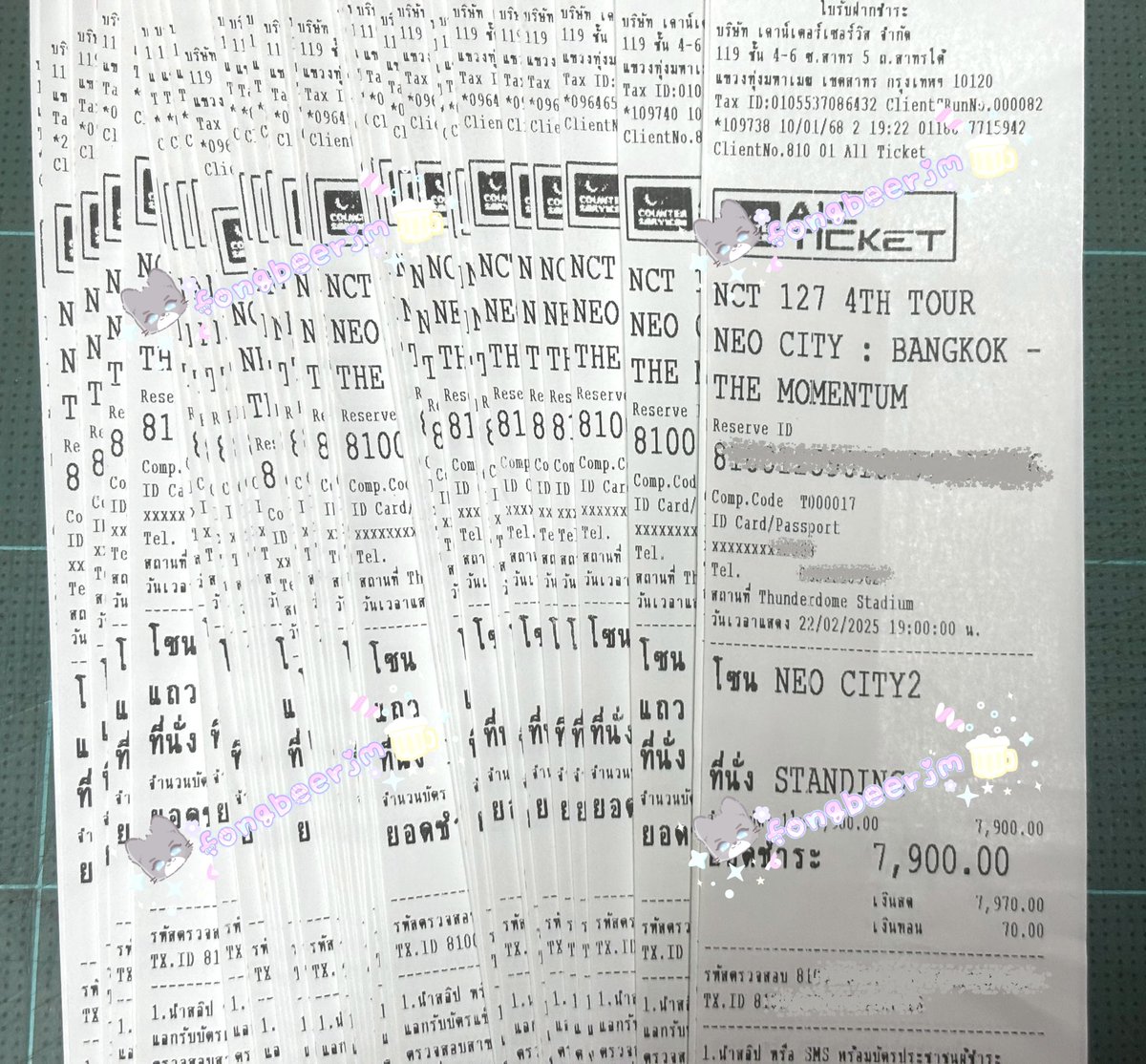 fongbeerjmx_'s tweet image. รับกดบัตรคอนะคะ มีคิวว่างค่ะ
❤️กดเคาท์เตอร์ค่ะ ALL TICKET
🖤มีทีมกด สแตนบายเคาท์เตอร์
❤️กดไม่ได้ คืนเงินเต็มจำนวนค่ะ
🖤สอบถาม/จองคิว DMไว้ได้เลยค่ะ 

#StoryFromgornsJourney #PROXIEth #bROTHERSMUSIC