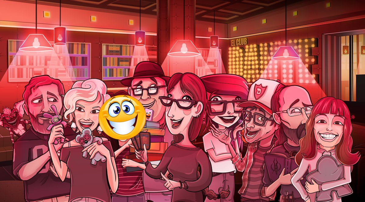 Nuestro querido ilustrador de cabecera <a href="/ChuZ_perroloko/">ChuZ</a> nos ha enviado la nueva ilustración de la web y hemos notado algo raro.

¿Habrá secreto? ¿Nos ha colado sticker? ¿Qué estará pasando?