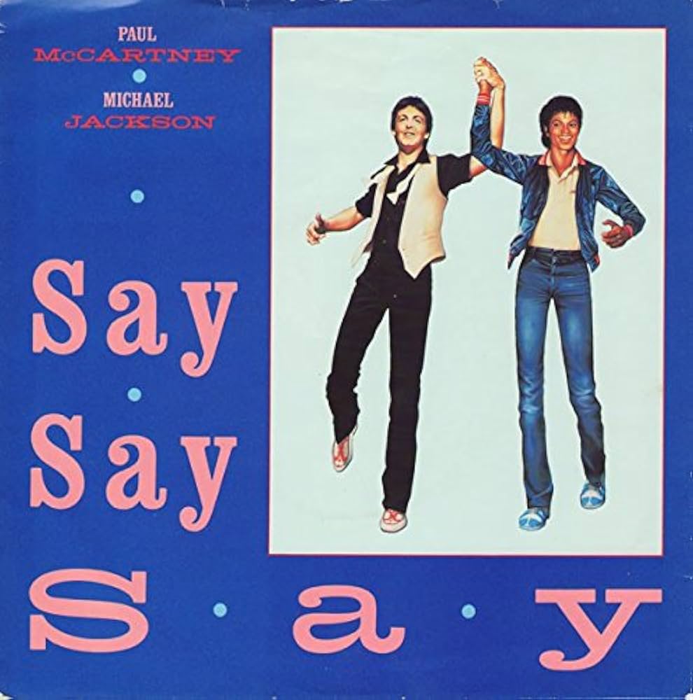 On this day in 1983, Paul McCartney and Michael Jackson released “Say Say Say.” Produced by George Martin, it hit #1 on Billboard Hot 100, Canada, Norway &amp; Sweden, later ranking among Billboard’s biggest hits of all time.