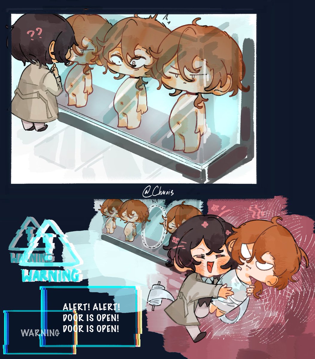 Dazai always know who is the real Chuuya

#太中
#BSD