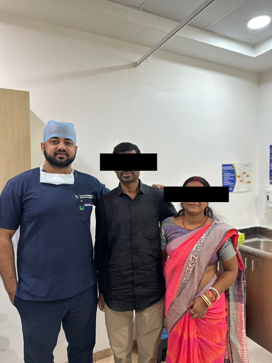 Shravan Sharad Nadkarni (@oncoshravan) on Twitter photo Mr X who presented to us <a href="/BalcoMedical/">BALCO Medical Centre</a> last year with a borderline resectable pancreatic cancer (BRPC), one of the most difficult cancers to treat, underwent a Whipple Pancreaticoduodenectomy and a Type 1 Portal Vein Resection came today for a follow up.
Hale, hearty../1 Mr X who presented to us <a href="/BalcoMedical/">BALCO Medical Centre</a> last year with a borderline resectable pancreatic cancer (BRPC), one of the most difficult cancers to treat, underwent a Whipple Pancreaticoduodenectomy and a Type 1 Portal Vein Resection came today for a follow up.
Hale, hearty../1