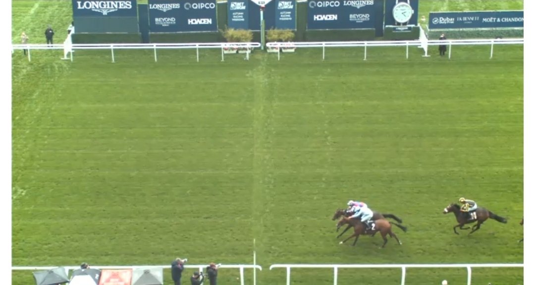 DG_DMAC's tweet image. Rainbow Nebula gets the job done from the back with a Gutsy run. Tipped at 10/1 for members