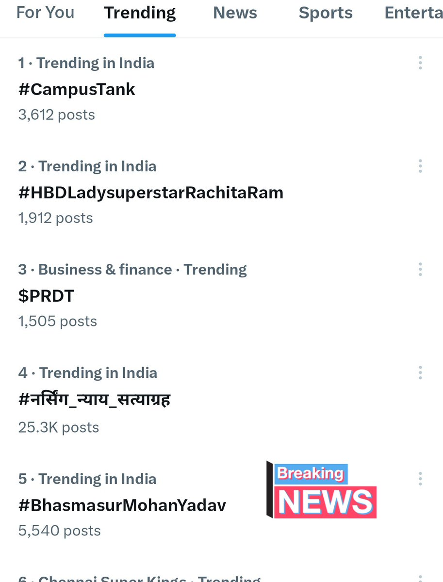ews_army's tweet image. लो यह भी अब  ब्रेकिंग न्यूज़ बन गया 
 सबको बता दो यह भी ट्रेंड हो गया है। 
#BhasmasurMohanYadav