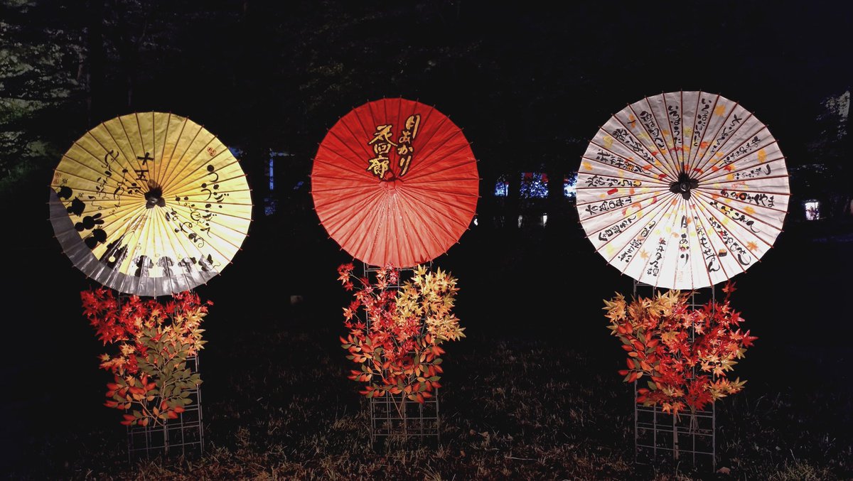 kinugawahinata's tweet photo. #鬼怒川温泉 秋の恒例イベント「#月明かり花回廊 第16章」が10/3~13迄の11日間、#鬼怒川公園 を会場にて開催中です🎑🐰🎶
【ご案内】↓↓
https://t.co/JhsiIEHrEQ
会場一帯を埋め尽くす、���の回廊、傘の大群…。会場は幻想的な癒し空間。
今年もフードコートや展示スペースを設置。是非お出かけを… https://t.co/XWMrze7kiC