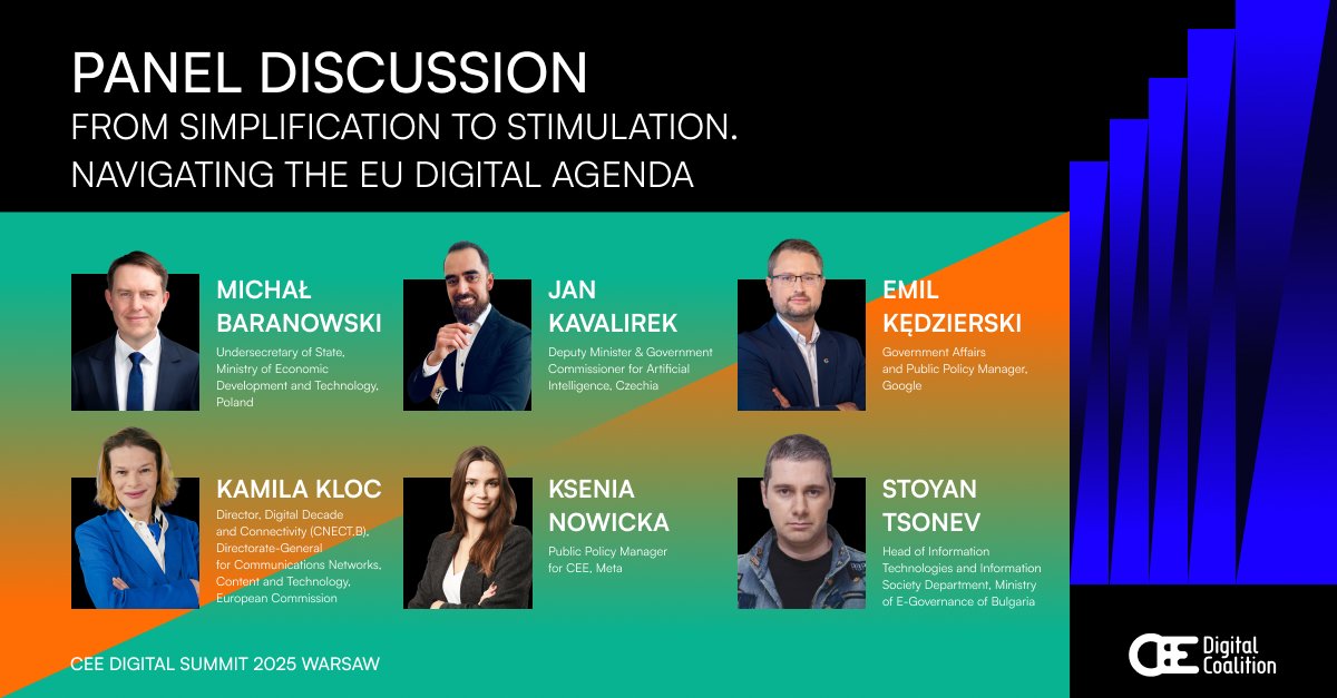 How does the EU’s regulatory landscape impact Central and Eastern Europe’s capacity to innovate and grow its digital economy? 

On 9 October in Warsaw at #CEEDigitalSummit, we will host the panel “From simplification to stimulation. Navigating the EU digital agenda” – a debate on