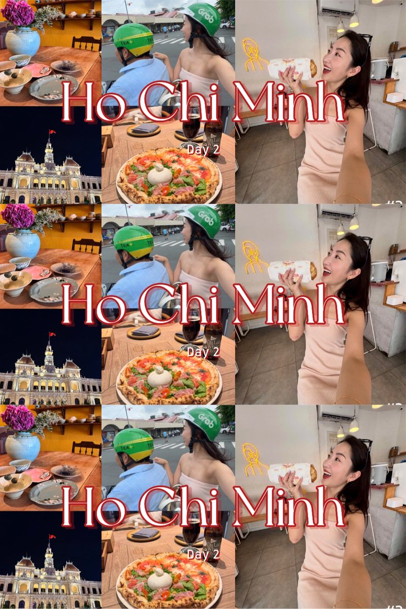 Please check！！！

#3 【ホーチミンを街ブラ】やりたいこと全部詰め込み！食・買・癒しの街歩きVlog🛍️🍴🧖‍♀️
youtu.be/zyQ0lvK_lqM?si…