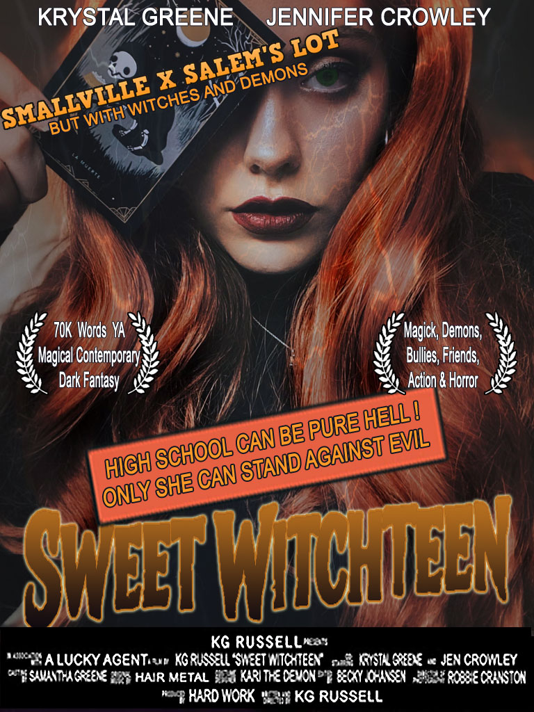 #IndiePit #SSP #YA #F #H 
SWEET WITCHTEEN brings you all the fun, dark, YA tropes!
Hell is brutal, but high school is worse when you’re a witch with a demon mentor and an ancient god wants your soul. 
Outsiders will see themselves in Krystal Greene: bullied, silenced, but ready