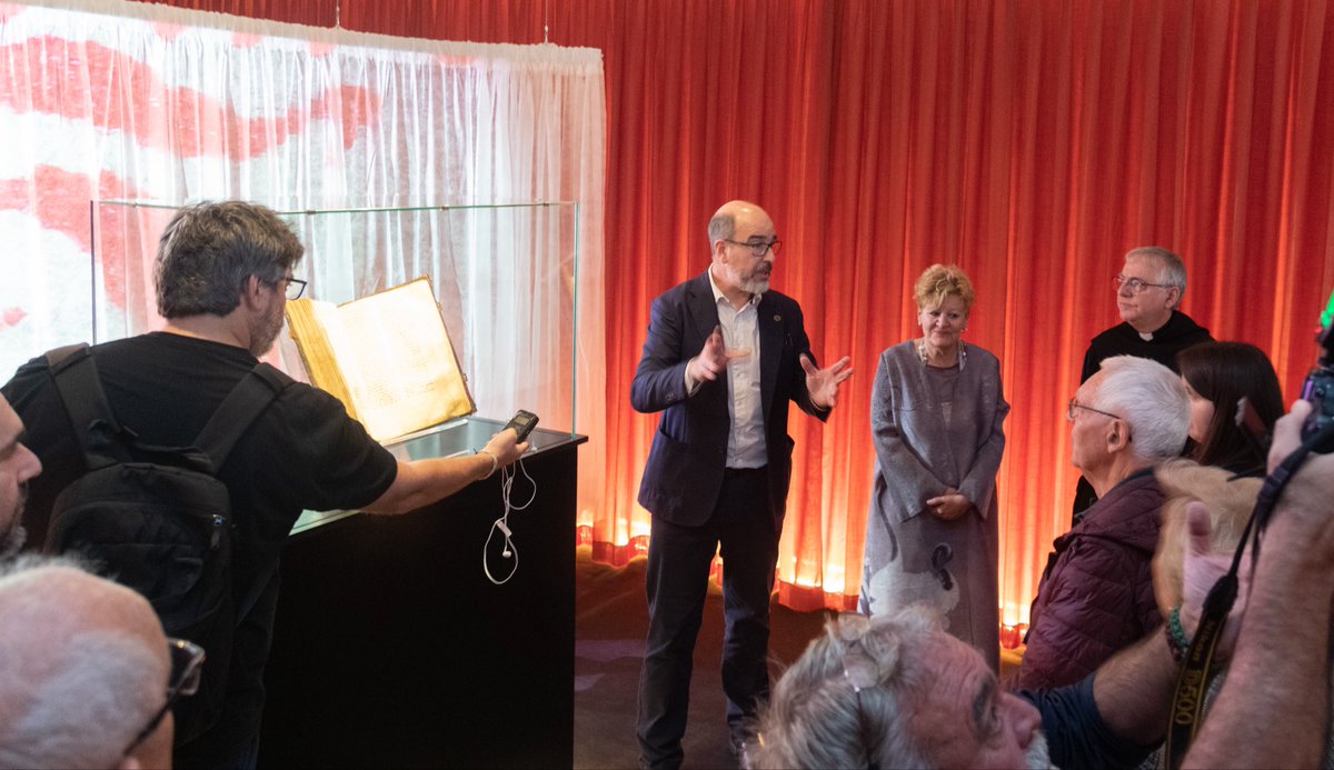 📜 ¡La Reja de #SanMillán ya está en #Álava!

El Archivo de Álava inaugura la exposición «De ferro de Alaua», que conmemora el milenario de la Reja de San Millán, abierta hasta el 31 de octubre. 🙌🏻 ¡No te la puedes perder!