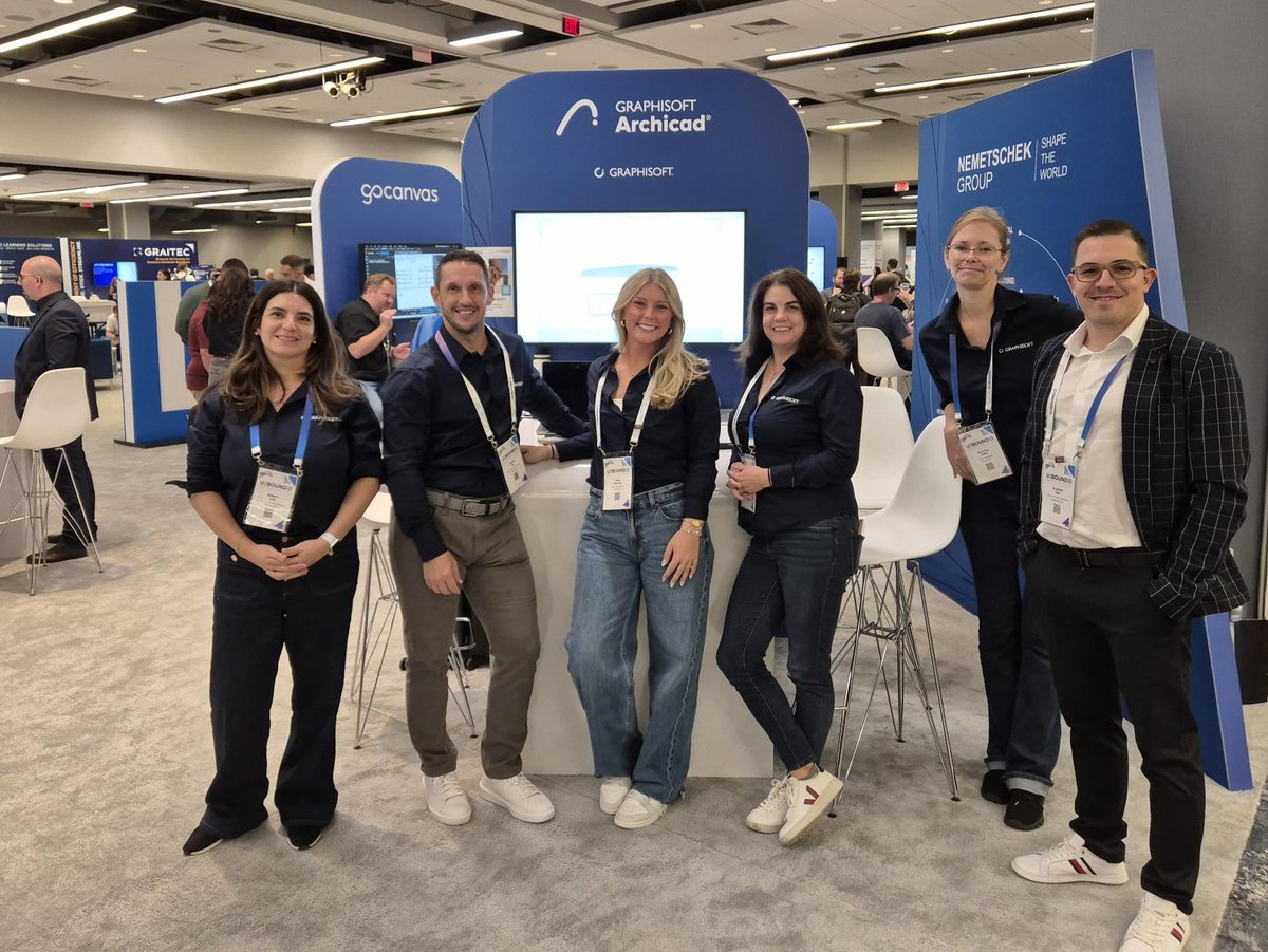 ARCHICAD's tweet photo. That’s a wrap on #BluebeamUnbound 2025! 🚀 Thanks to everyone who joined us and explored Archicad + Bluebeam workflows. Until next time, let’s keep pushing #AECInnovation forward! https://t.co/23oEsQ5PNc