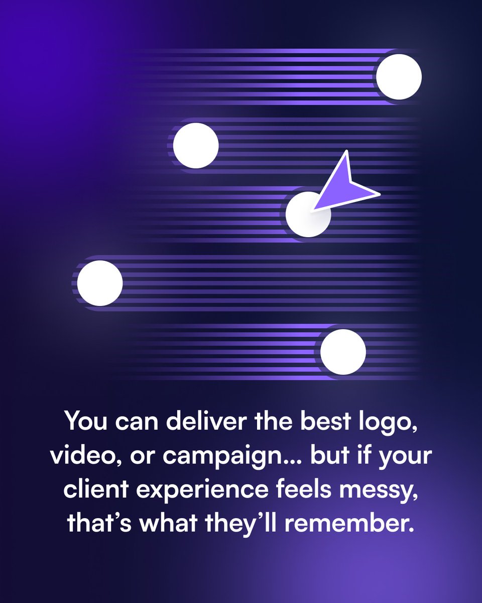 ManyRequests's tweet image. 💁🏻‍♀️ Most creative agencies obsess over their internal process. Clients? They only notice the experience.

✨ Clear requests
✨ Easy file delivery
✨ Straightforward billing
✨ Timely updates

That’s what makes your creative agency feel polished and professional.

Deliver brilliant…