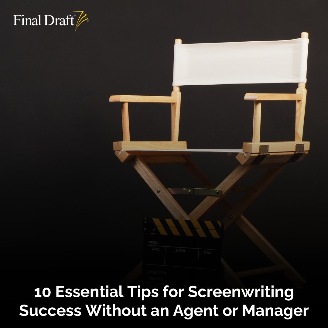 finaldraftinc's tweet image. Representation is a key tool to obtaining screenwriting success, BUT it’s not the be-all end-all that most screenwriters believe. Here are 10 things you need to know about being a successful screenwriter without representation: hubs.ly/Q03LfxQk0

#screenwriting
