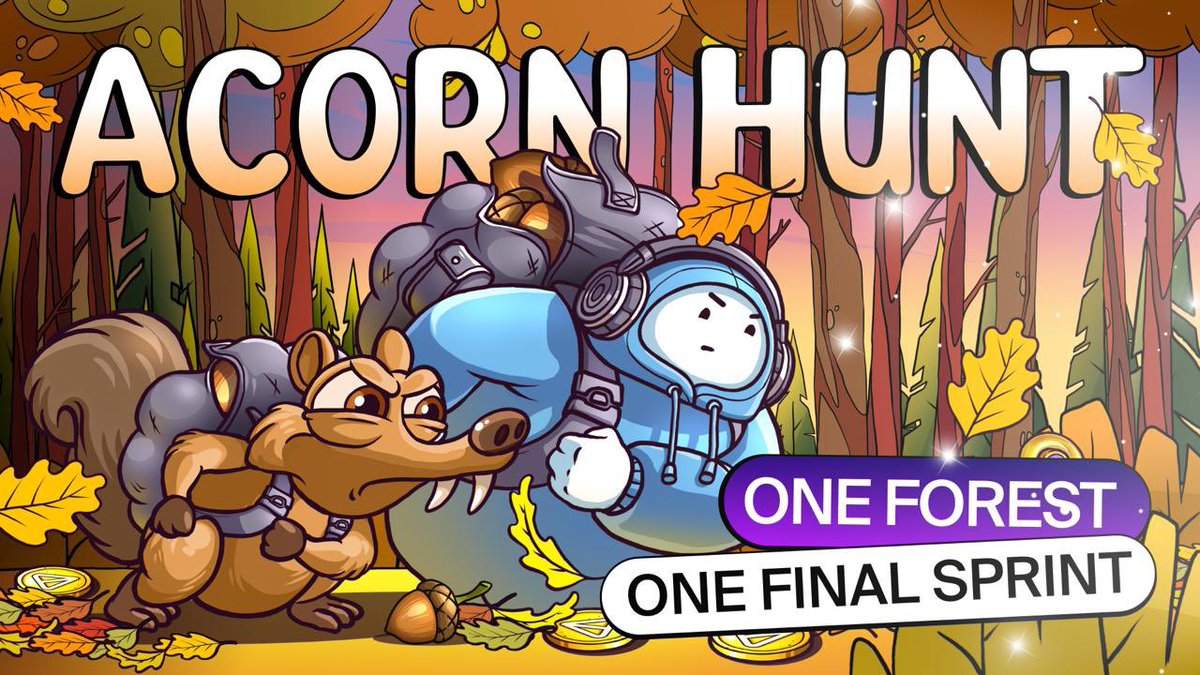 tonstationgames's tweet image. Hey, acorn hunters! 🌰
The Acorn Hunt finale is peeking from behind the trees - ⏰ is ticking.
🎁 Prizes: 2,500 TON • 1,500 Treasure Keys • 100M SOON Points.
New? Collect 500 Acorn Tickets to enter the draw.
Sharpen your claws and chase the leaderboard! 🐿️