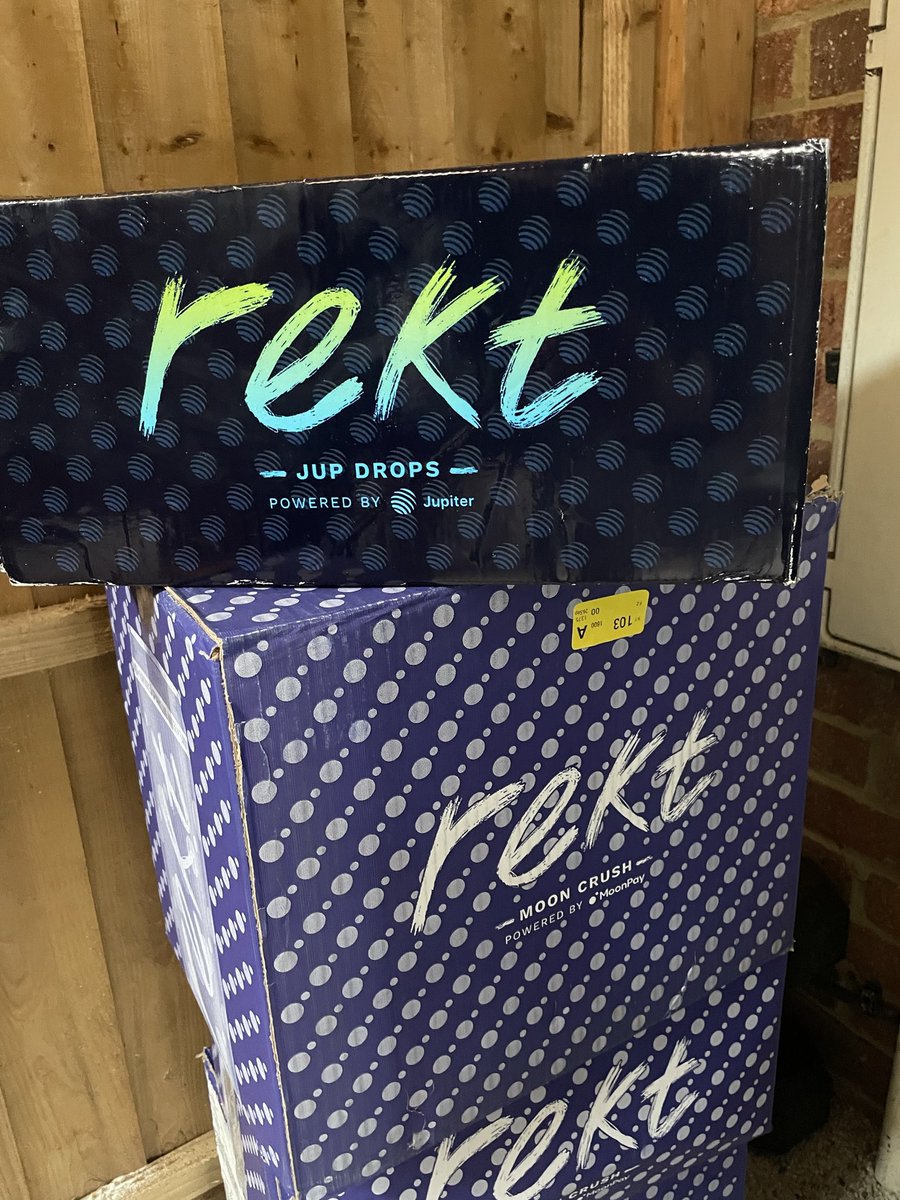 More things to just drink!

Can’t wait to taste the two new flavours. 

$rekt