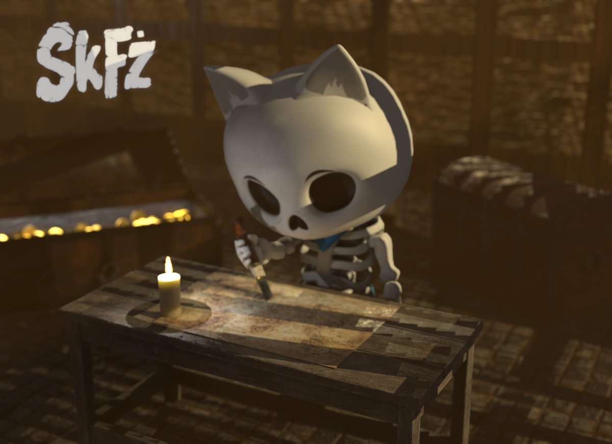 A treasure map has been revealed🗺️

<a href="/SkeleFrenz/">SkelēFrenż</a> call upon you, join the quest across @Nifty_Island and uncover the treasure before it’s lost to the waves. 🏝️

Quest Island
🪦 Gallows Reach
🌳 Trippy Trees
🍻 Win at Willies
💎 Crystal Cavern
🩸 Blood Island

Prizes for every