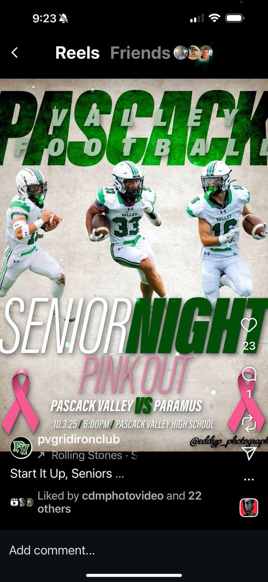 Game Day! Going to miss our Seniors next year