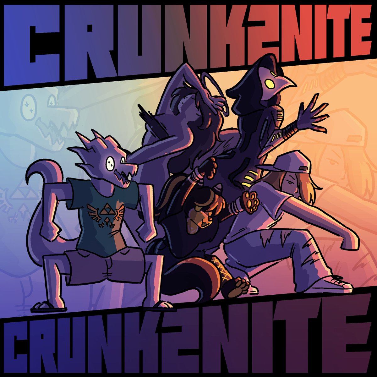 SorisOfficial's tweet photo. GIRL'S NIGHT TONIGHT!!! CRUNK2NITE is out NOW, with Ecli, Scavenger, @korvasound and @bjornx2h!! Run it up!! https://t.co/6AgaaygKM1