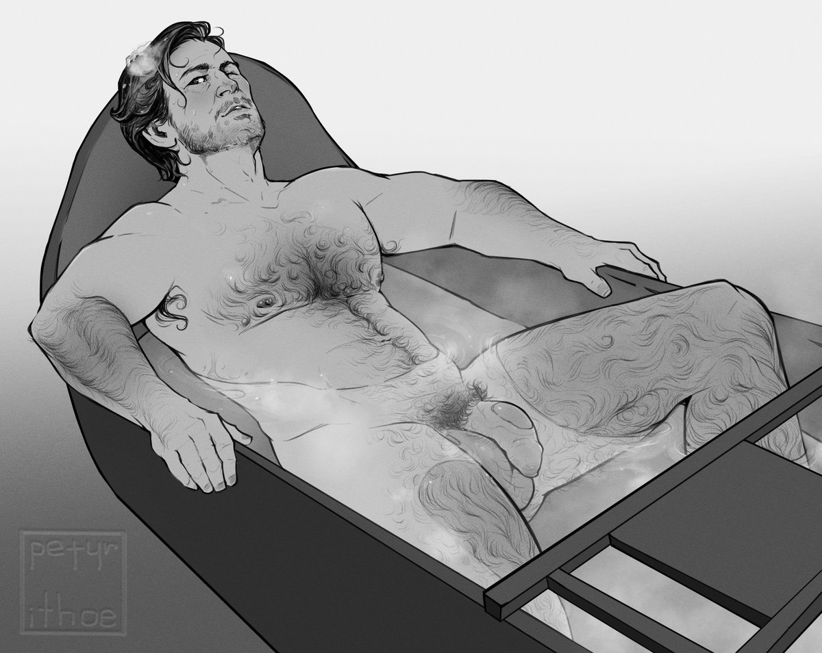 petyrithoe's tweet photo. Arthur taking a much needed Bath #kinktober https://t.co/1Rd2rGbGLA