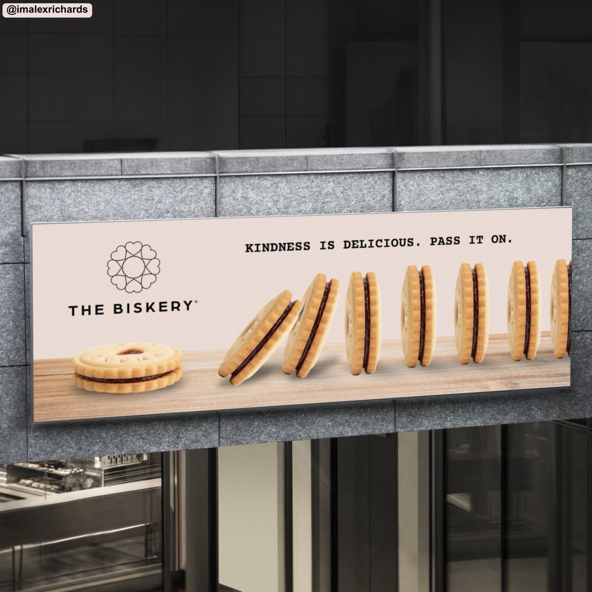 Alex (@imalexrichards) on Twitter photo Kindness is Delicious | Create posters to Spread Kindness in Biscuit Form with @TheBiskery #SayItWithTheBiskery <a href="/OneMinuteBriefs/">One Minute Briefs ⏱️</a> Kindness is Delicious | Create posters to Spread Kindness in Biscuit Form with @TheBiskery #SayItWithTheBiskery <a href="/OneMinuteBriefs/">One Minute Briefs ⏱️</a>