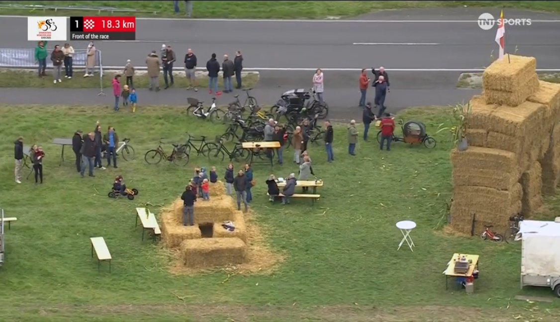 How to watch a bike ride #MuensterlandGiro  #Couchpeloton