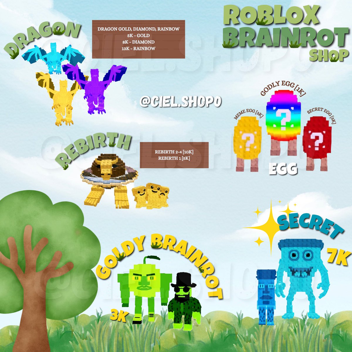 JayD_day's tweet photo. GUYSS! AKU MAU JUAL MURAH 
🪴 PLANT VS BRAINROTs 🦉

buat bantu boost account kalian (dapet earning lebih cepet!) 😍⛅️

START FROM 1K - 10K 
bisa Spay, DANA, Gopay, OVO, trf, DLL ✅ (dm aja) 🌞

atau join live aku di @/jinie_soojin 😘 
22.00-23.00 https://t.co/TAibhlxlCo