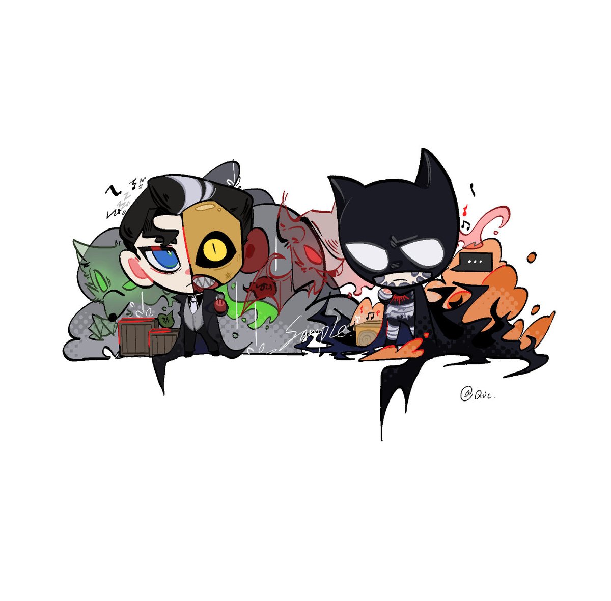 Batman X Catwoman Wallpaper | TikTok, image size:1200x1181