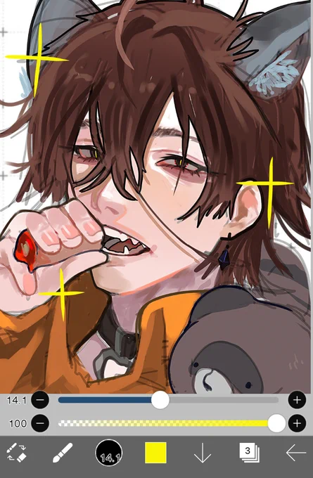 激ウマイラスト配信しているミラティバー