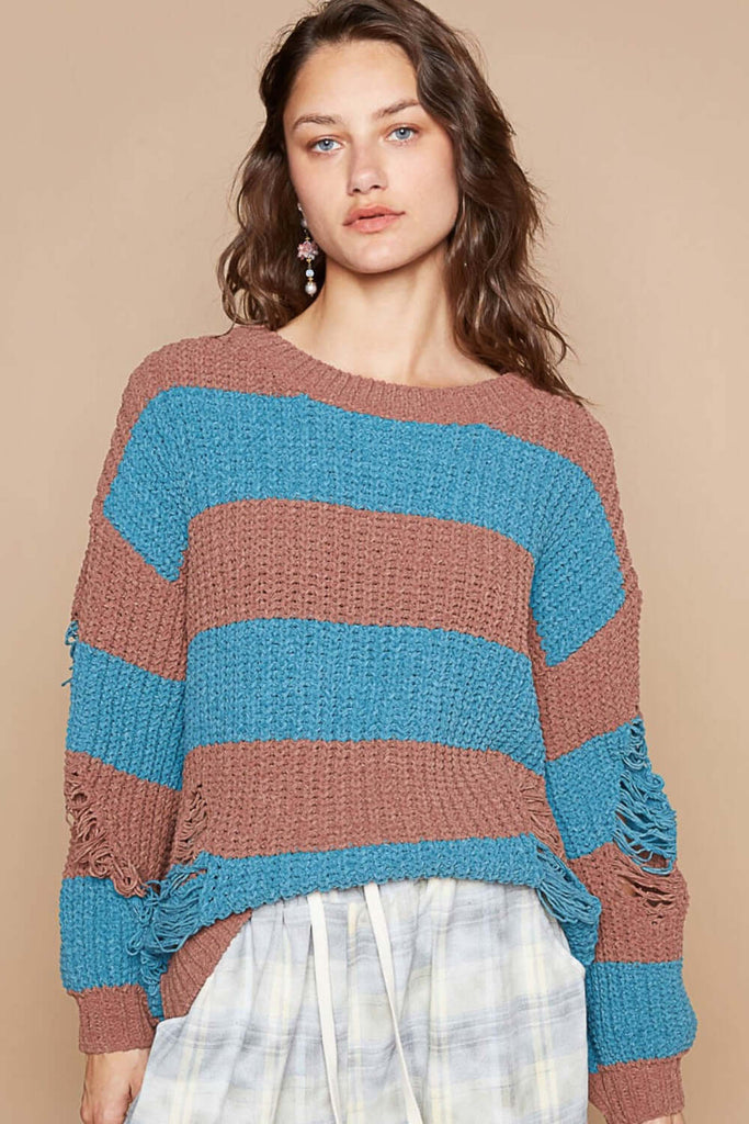 amomentofnow's tweet image. ✨ Fresh Arrival! Brown Teal Striped Distressed Long Sleeve Sweater only $ 65.00 ✨ Don’t wait 👉 shortlink.store/tqz6l1fxiigl via POL
#FreshArrival #InStyle #ShopTheLook #NewSeason