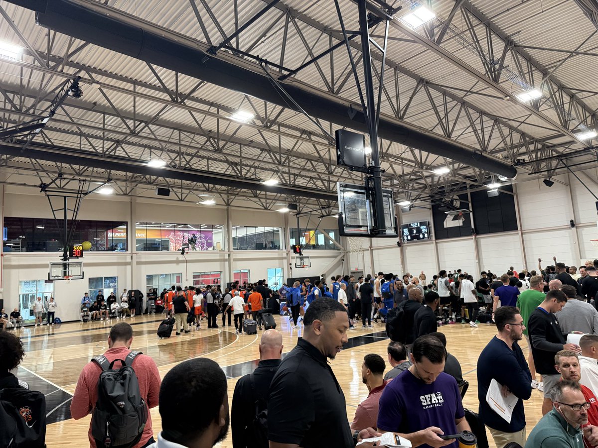 Packed gym is an understatement