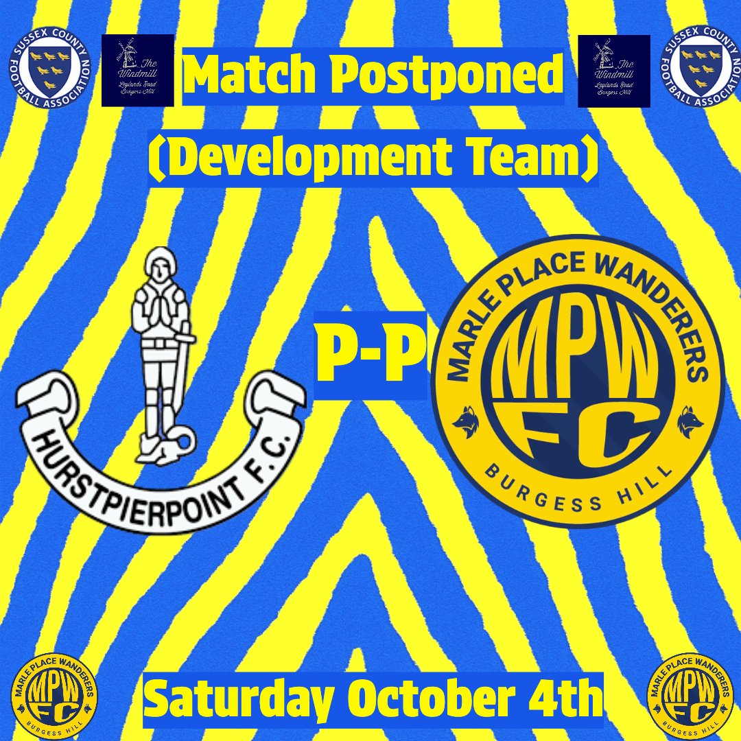 MATCH POSTPONED

Unfortunately due to a lack of numbers for our second team, the difficult decision has been taken to postpone the game tomorrow