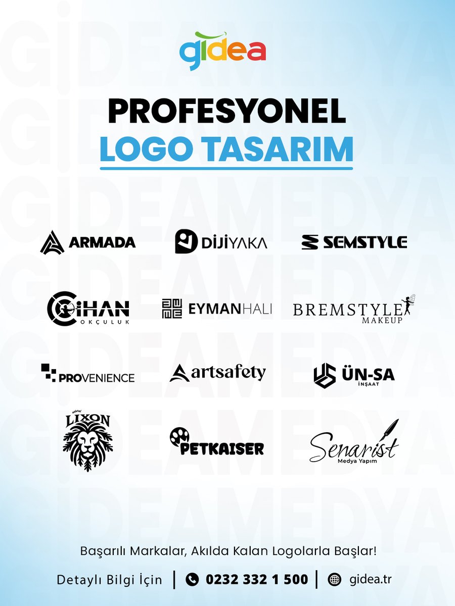 Gideamedya's tweet photo. Markanızı bir adım öne taşıyan tasarımlar!
Gidea Medya Teknoloji olarak, markanıza değer katan, akılda kalıcı ve profesyonel logo tasarımları ile yanınızdayız. ✨

🌍 https://t.co/rACWeEsJAQ
📧 bilgi@gidea.tr
📞 0232 332 15 00

#gideamedya #dijitalajans #websitetasarimi https://t.co/AmbHhLOffv