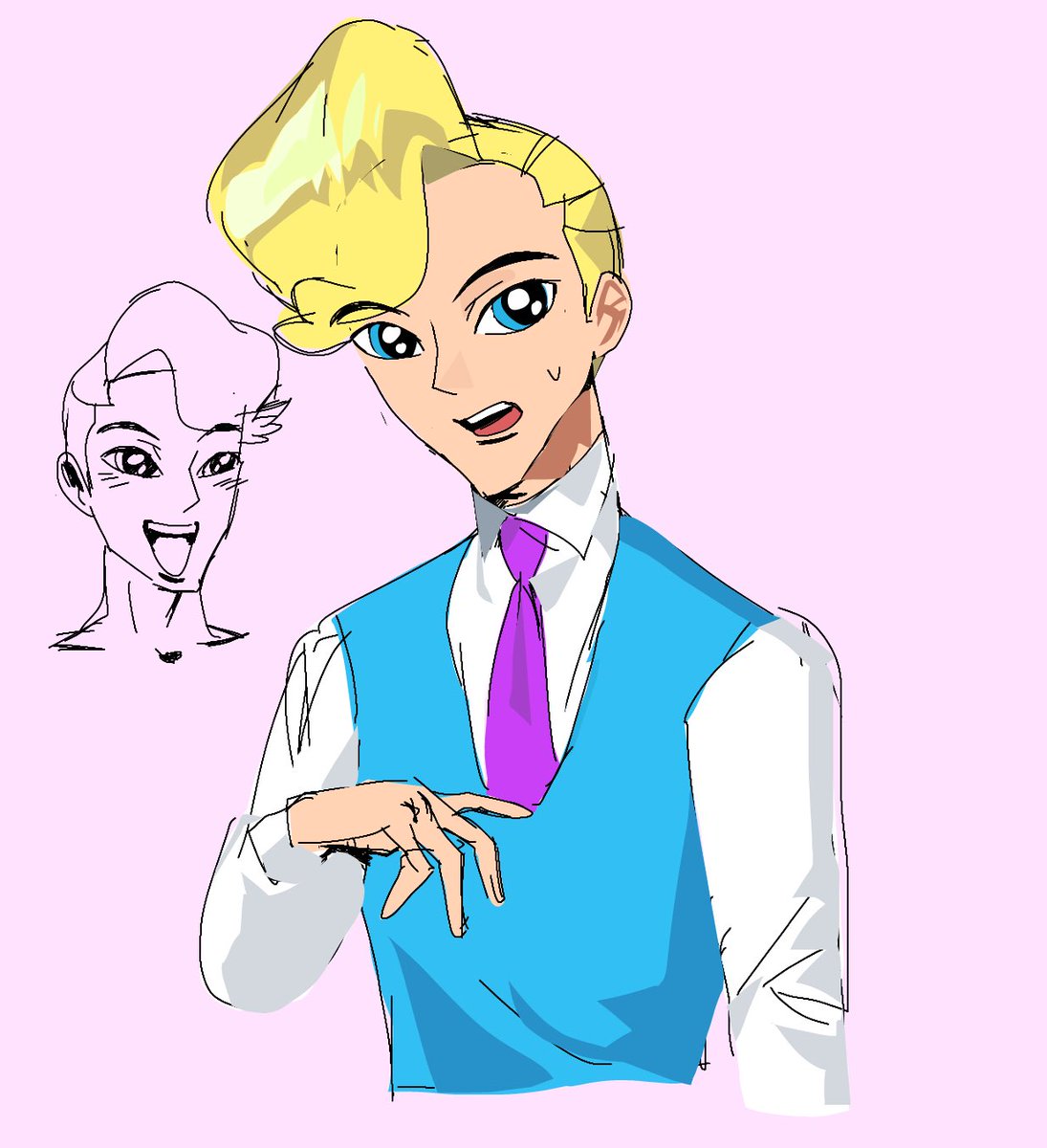 鍵垢に置いていた落書き