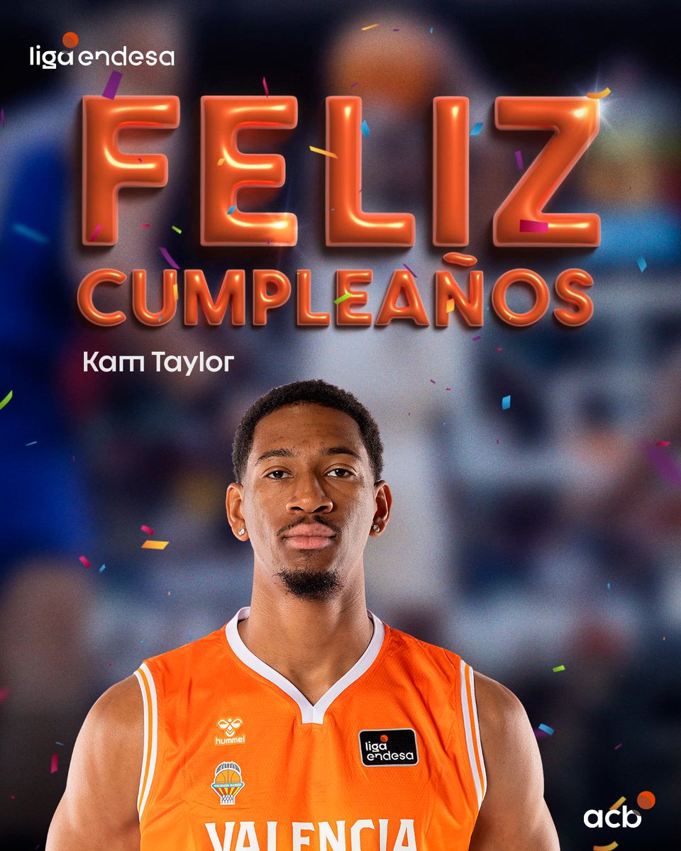 🎂🥳 ¡FELIZ CUMPLEAÑOS, <a href="/KamTaylor5/">Kam Taylor</a>!

#LigaEndesa