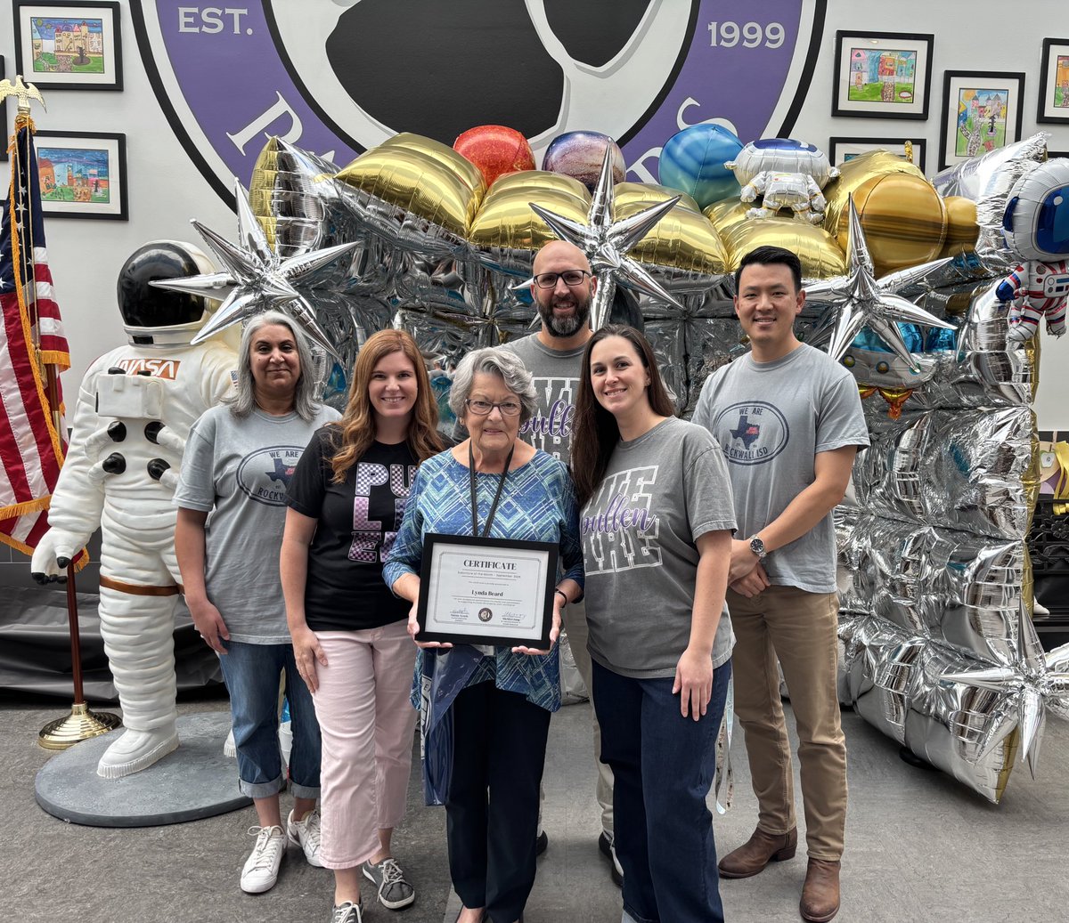 Congratulations to our <a href="/rockwallschools/">Rockwall ISD</a> September Substitute of the Month, Lynda Beard. 

Pullen Elementary shared, “She goes the extra mile… she is a joy to have and offers a positive interaction to all who encounter her.”

#WeAreRockwallISD <a href="/RISD_Academics/">RockwallISD_Academics</a>