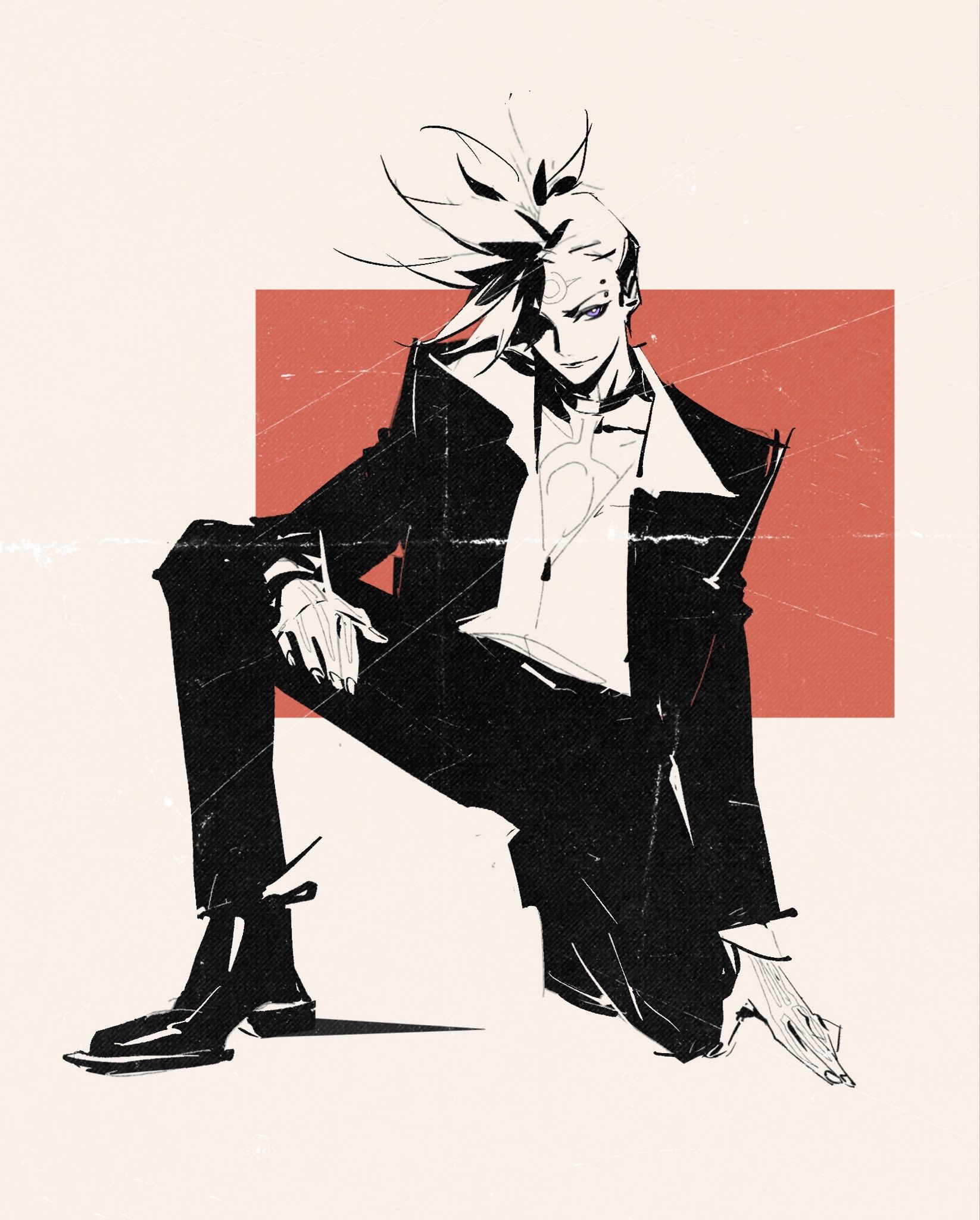 the bercedes menz イラスト集 My favorite details about allmind (art by @las91214) : r