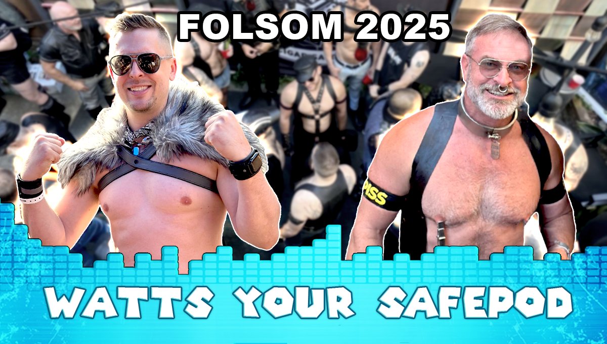 PupAmp (@pupamp) on Twitter photo From Hypno Mormons to Folsom Fun Talent Shows! What happens when Daddy throws a big leather BBQ? Come find out in today's new <a href="/WattsTheSafewrd/">Watts The Safeword</a> pod!
Itunes: apple.co/2QkMDwk
Spotify: ibit.ly/JP0JI From Hypno Mormons to Folsom Fun Talent Shows! What happens when Daddy throws a big leather BBQ? Come find out in today's new <a href="/WattsTheSafewrd/">Watts The Safeword</a> pod!
Itunes: apple.co/2QkMDwk
Spotify: ibit.ly/JP0JI