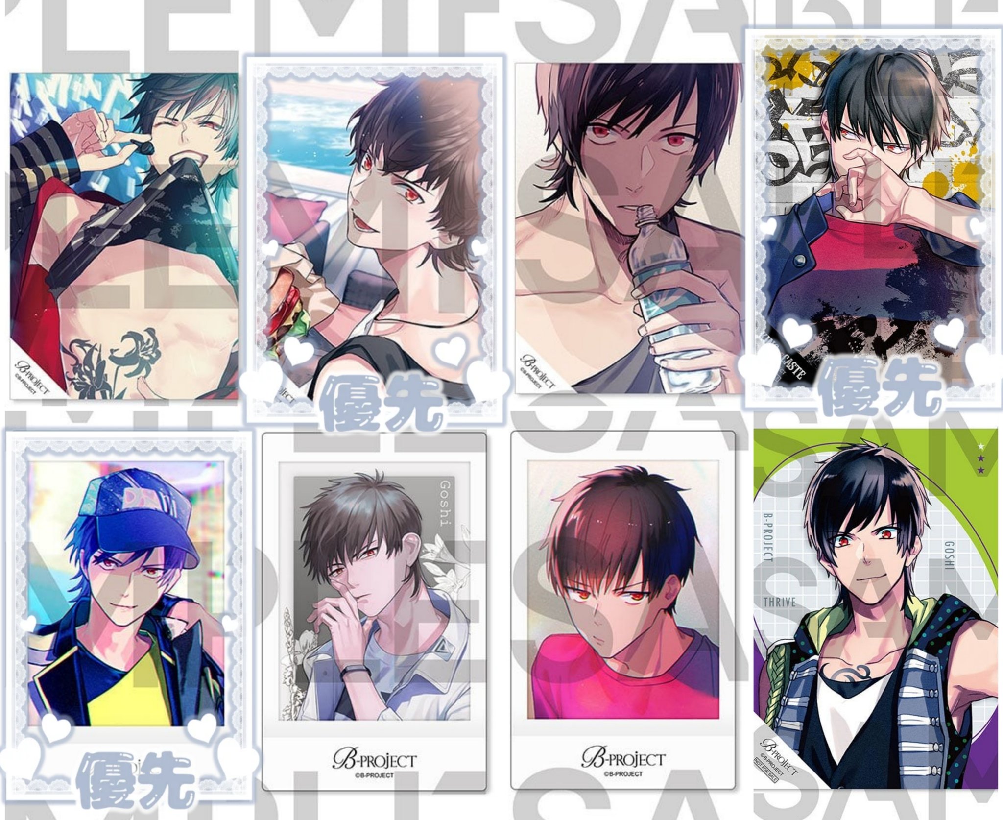 B-PROJECT Bプロ 釈村帝人 ハムキン チェキ サイン B-PROJECT Bプロ 釈村帝人 ハムキン チェキ サイン B-PROJECT B