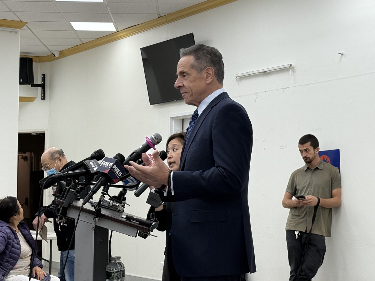Cuomo is in Chinatown this morning where he’s announcing a plan to expand G&amp;T, specialized high schools and to reconsider the new jail plan.