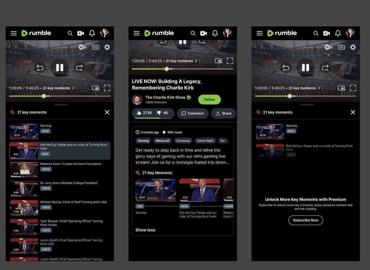 This is just ONE of many examples the team is working on using Perplexity to help impact Rumble users.

Moments within Rumble videos. Coming soon.