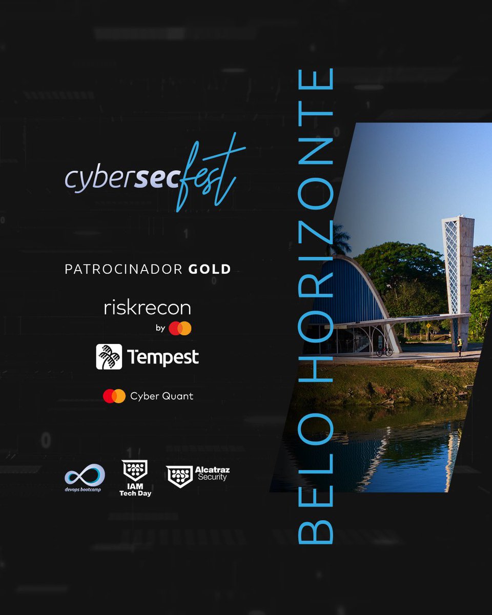 bootcamp_devops's tweet image. Tem novo parceiro no #CyberSecFest BeloHorizonte !
Sejam bem vindos #RiskRecon #Tempest #CyberQuant
Saiba mais: linkedin.com/posts/cybersec…