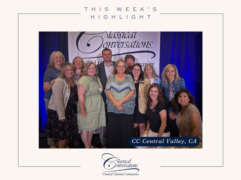 ClassicalConv's tweet image. Every Friday we will celebrate 🎉 CC in our "Weekly Highlight".
We want to see all of your fun CC activities and home discoveries. Don't forget to tag Classical Conversations Inc in your CC related posts.
Having fun at CC Sales Practicum! Thanks to the CC Central Valley, CA...