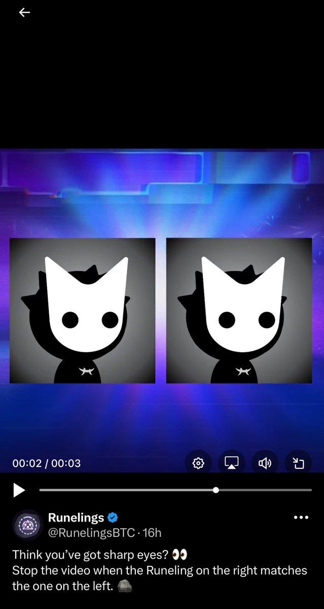 gabelaster's tweet image. I don’t possess any Runelings or to had a chance of being part of it but for fun and culture here I tried🪨

#FunComesFirst